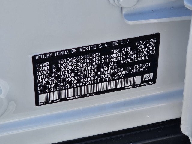 2027 Honda HR-V LX
