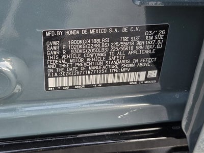 2026 Honda HR-V EX-L