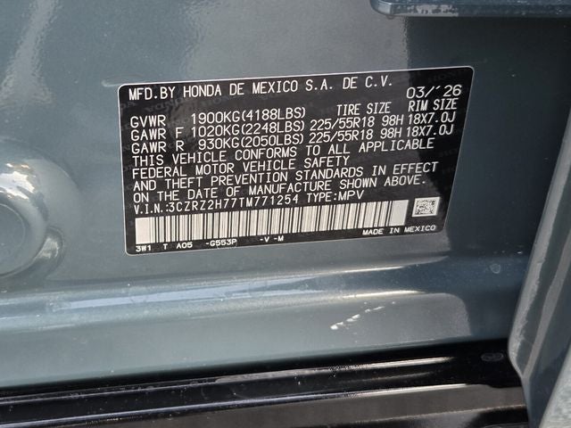 2026 Honda HR-V EX-L