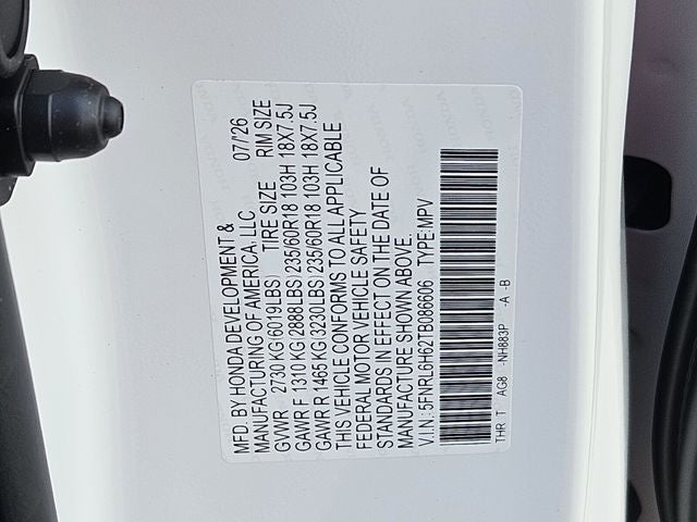 2026 Honda Odyssey EX-L