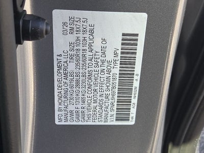 2026 Honda Odyssey EX-L