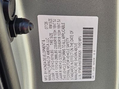 2026 Honda Odyssey EX-L