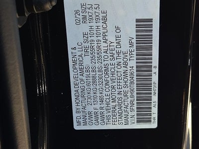 2026 Honda Odyssey Elite