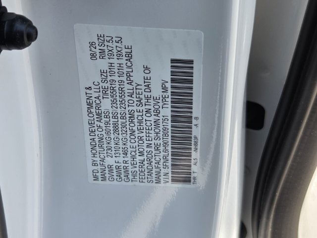 2026 Honda Odyssey Elite