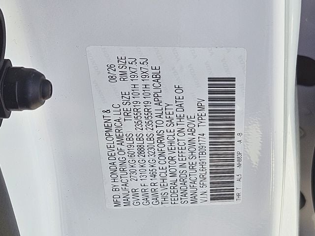 2026 Honda Odyssey Elite