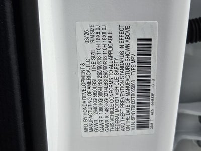 2026 Honda Passport RTL