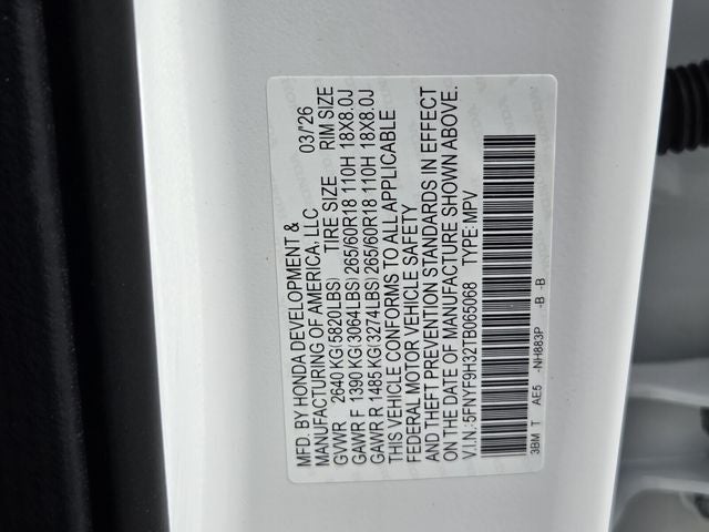 2026 Honda Passport RTL
