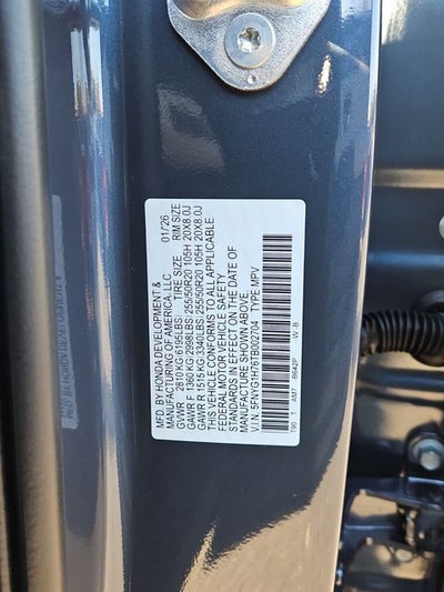 2026 Honda Pilot Touring