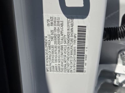 2026 Honda Pilot Sport
