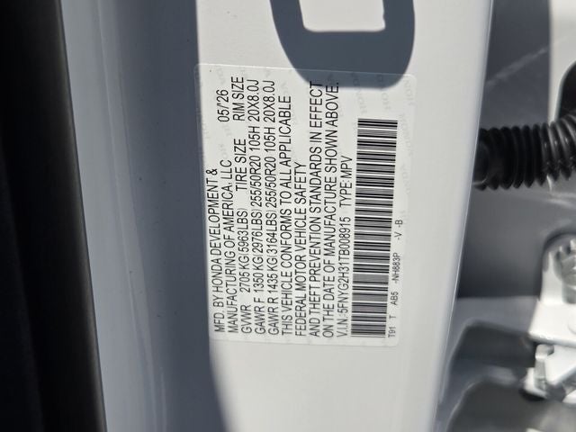2026 Honda Pilot Sport