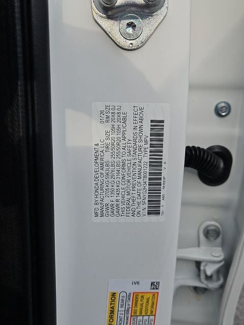 2026 Honda Pilot Sport