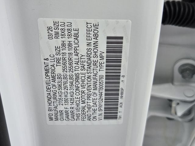 2026 Honda Pilot EX-L