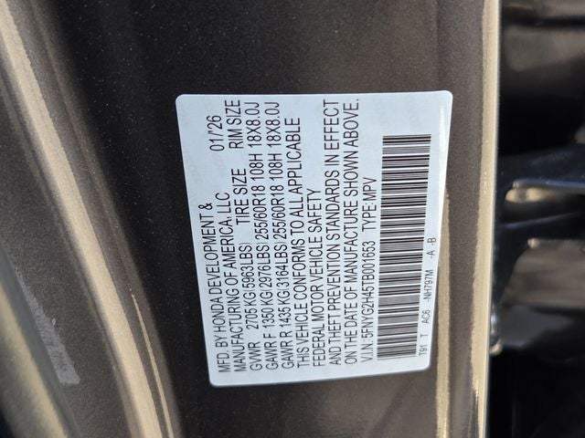 2026 Honda Pilot EX-L