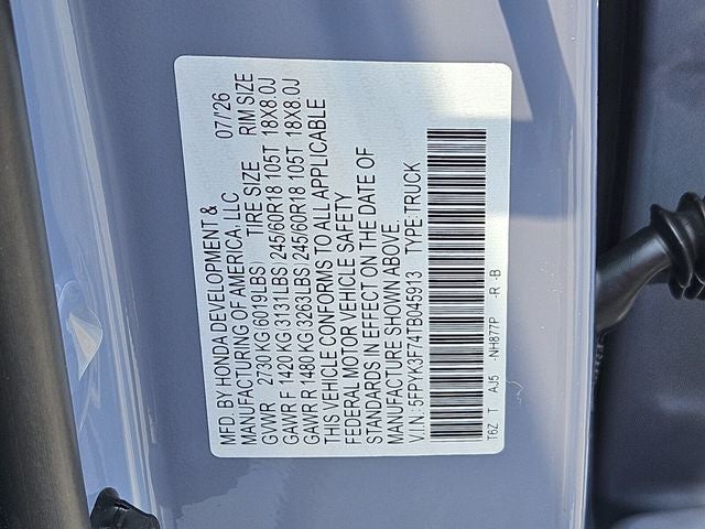 2026 Honda Ridgeline TrailSport+