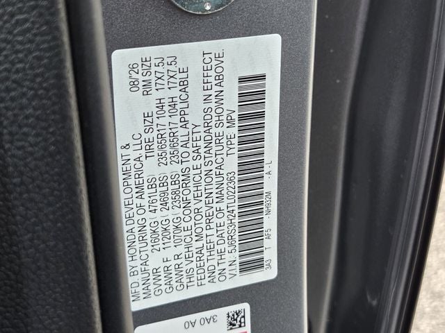 2026 Honda CR-V LX