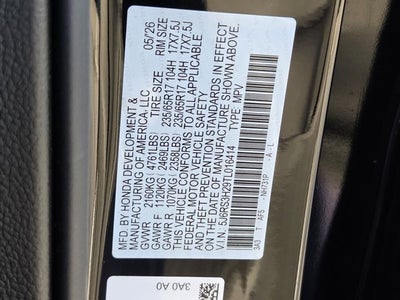 2026 Honda CR-V LX