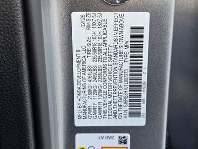 2026 Honda CR-V EX-L