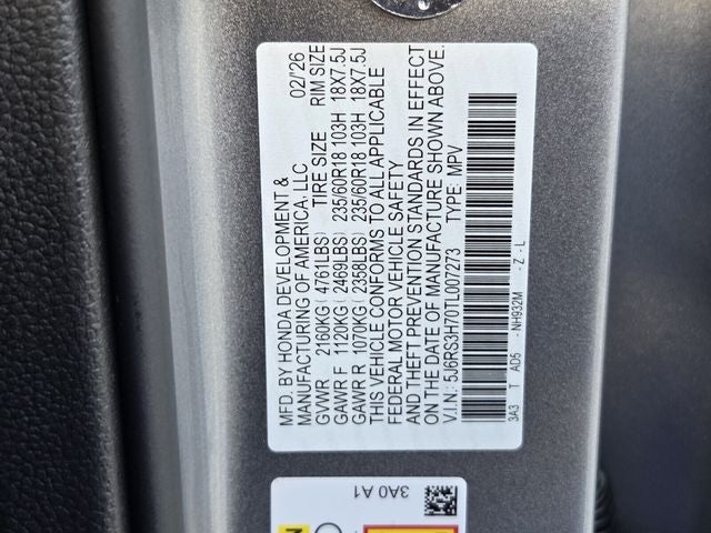2026 Honda CR-V EX-L