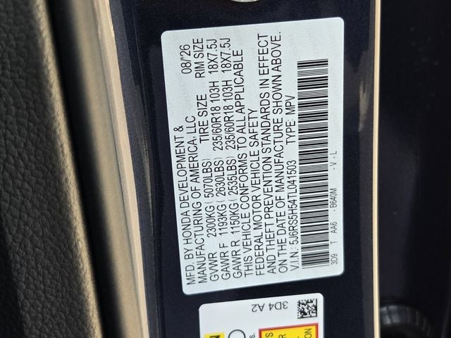 2026 Honda CR-V Hybrid Sport