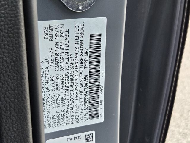 2026 Honda CR-V Hybrid Sport
