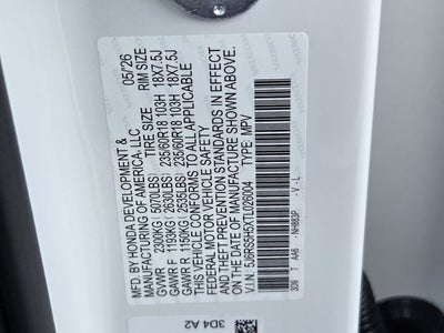2026 Honda CR-V Hybrid Sport