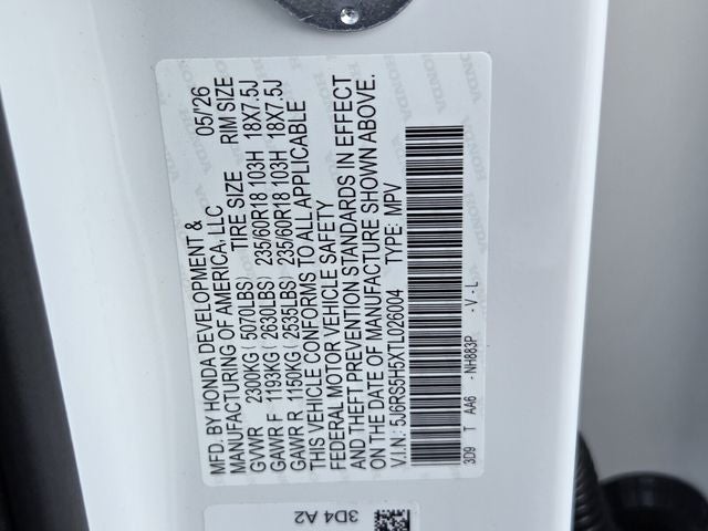2026 Honda CR-V Hybrid Sport