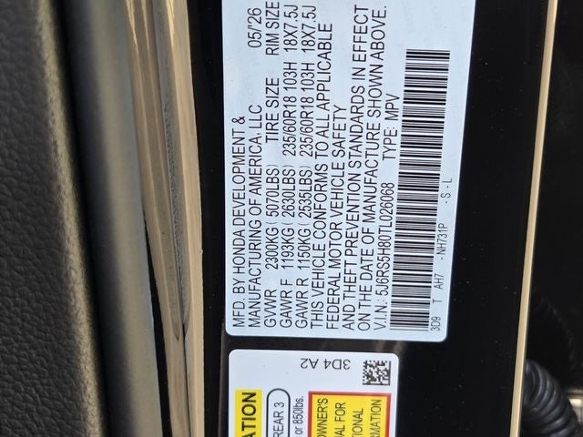 2026 Honda CR-V Hybrid Sport-L
