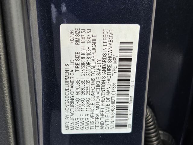 2026 Honda CR-V Hybrid Sport-L