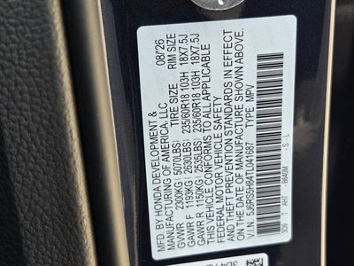 2026 Honda CR-V Hybrid Sport-L