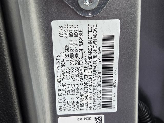2026 Honda CR-V Hybrid Sport-L