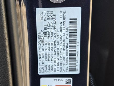 2026 Honda CR-V Hybrid Sport-L