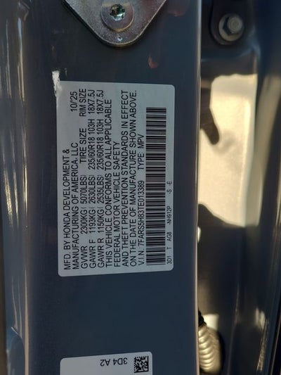 2026 Honda CR-V Hybrid Sport-L