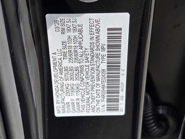 2026 Honda CR-V Hybrid Sport-L