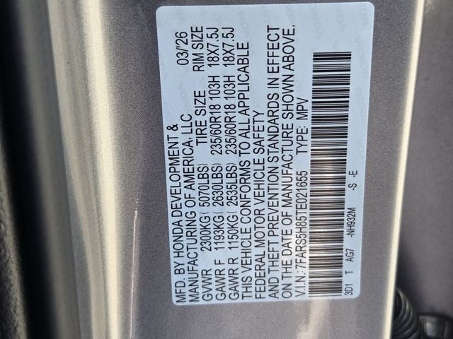 2026 Honda CR-V Hybrid Sport-L