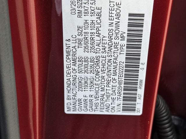 2026 Honda CR-V Hybrid Sport-L