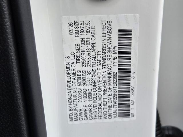 2026 Honda CR-V Hybrid Sport-L
