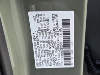 2026 Honda CR-V Hybrid TrailSport