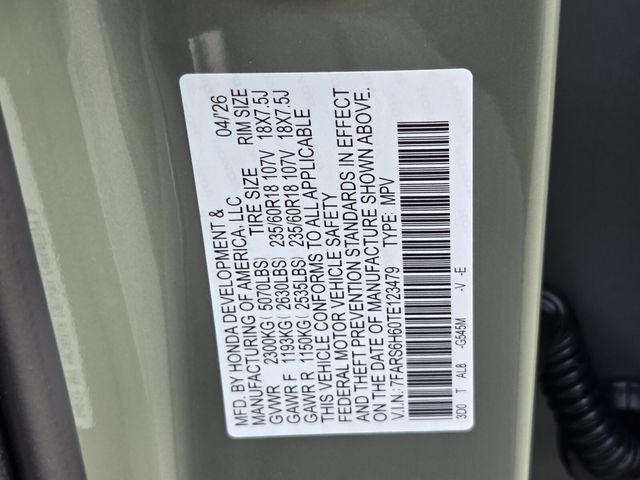 2026 Honda CR-V Hybrid TrailSport