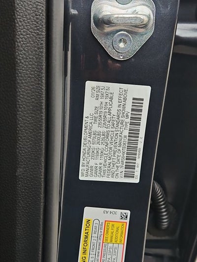 2026 Honda CR-V Hybrid Sport Touring