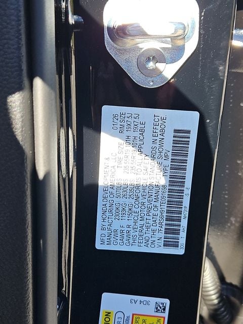 2026 Honda CR-V Hybrid Sport Touring