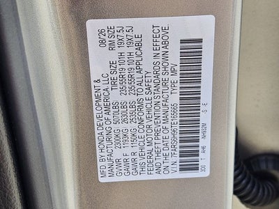 2026 Honda CR-V Hybrid Sport Touring