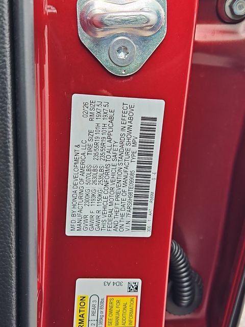 2026 Honda CR-V Hybrid Sport Touring