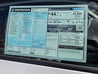 2026 Honda Prelude Base