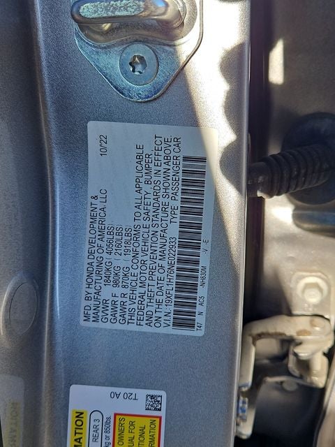 2022 Honda Civic EX-L