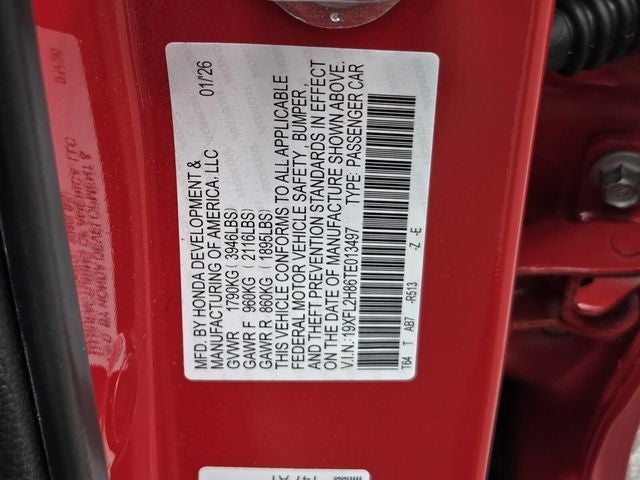 2026 Honda Civic Sport