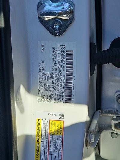 2025 Honda Civic Sport