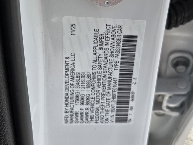2026 Honda Civic Sport