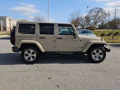 2016 Jeep Wrangler Unlimited Sahara