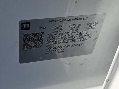 2024 Chevrolet Malibu LT 1LT