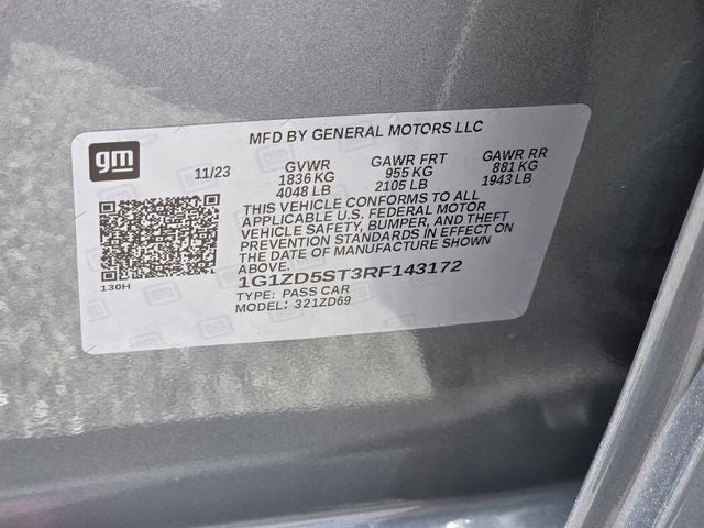 2024 Chevrolet Malibu LT 1LT